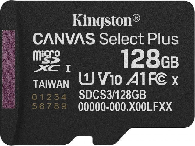 KINGSTON Memorijska kartica U1 V10 SDXC 128GB Canvas Select Plus G3 150R A1 SDCS3/128GBSP 