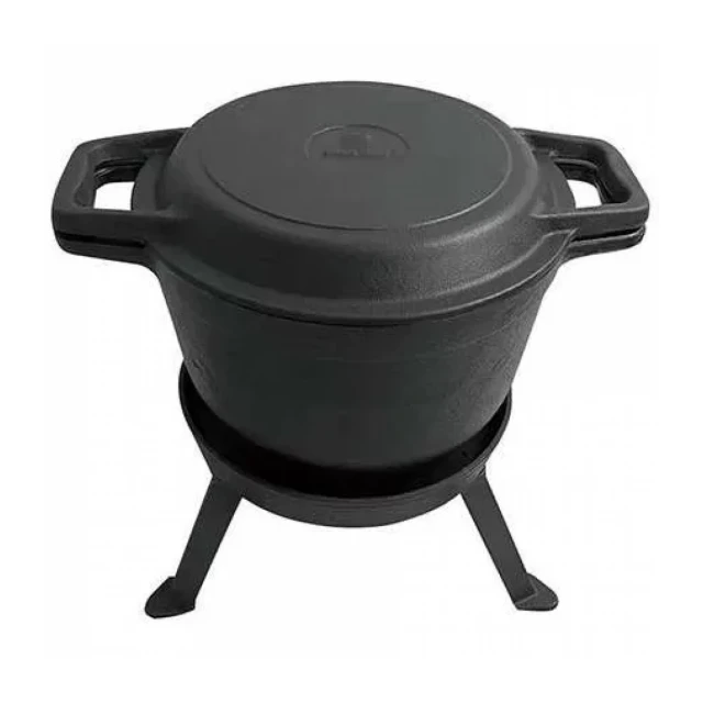 Kotlić sa postoljem KINGHOFF KH1733 3 u 1 čelik 8L