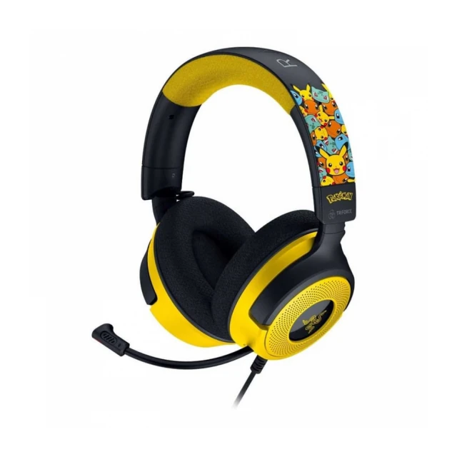 Kraken V4 X - Wired Gaming Headset - Pokemon Kanto Starters Edition