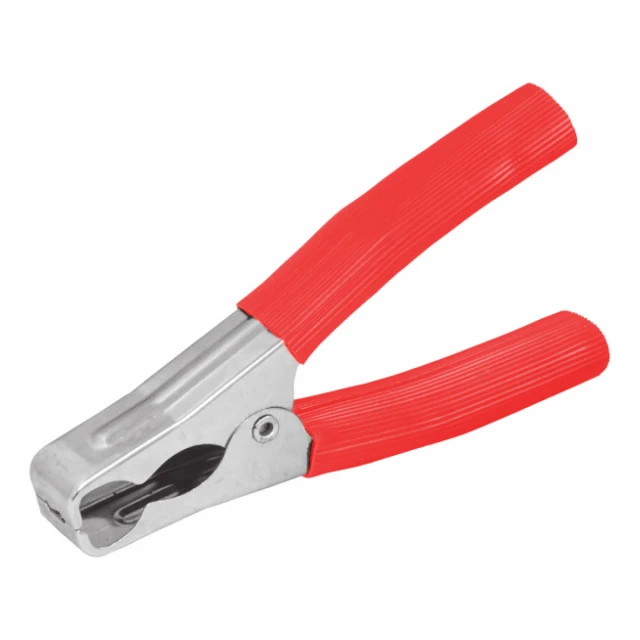 KROKODIL HVATALJKA ZA AKUMULATOR, 200A, CRVENA, 150mm VBC200/RD