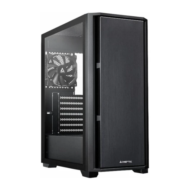 Kuciste Chieftec Pro Midi , Glass, 1x120mm TG AS-02B-TG-OP