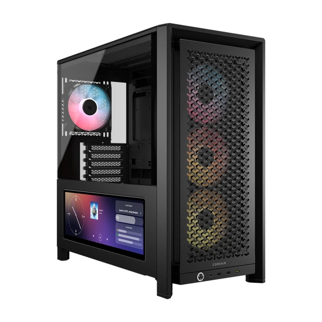 Kuciste Corsair FRAME 4000D LCD RS ARGB Premium Mid-tower, CC-9011326-WW