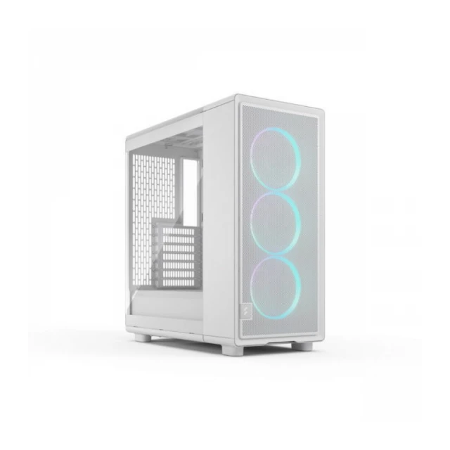 Kuciste FractalDesign Epoch White TG RGB Clear tint, FD-C-EPO1A-05