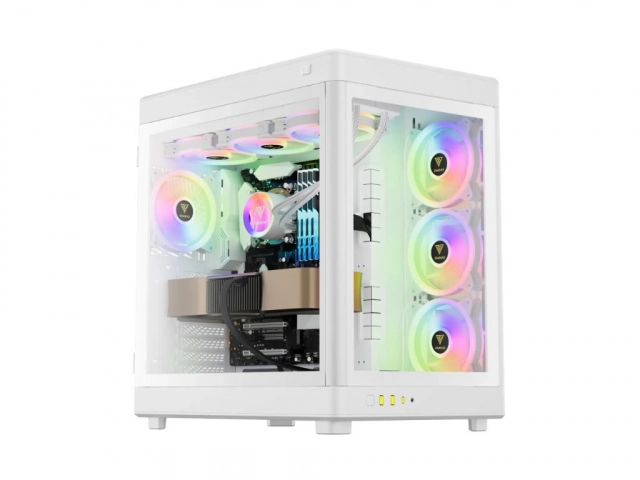 Kucište Gamdias Neso P1 WW Full Tower/E-ATX/ATX/Micro-ATX/Mini-ITX/bez napajanja/kaljeno staklo/bela