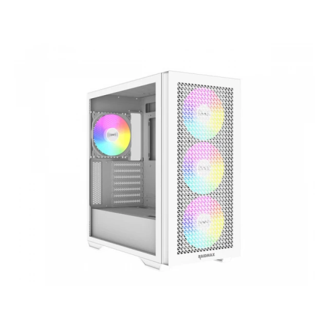 Kućište Raidmax Meshiah X605 Full Tower 4 x ARGB fan/Beli/X605TWF WT