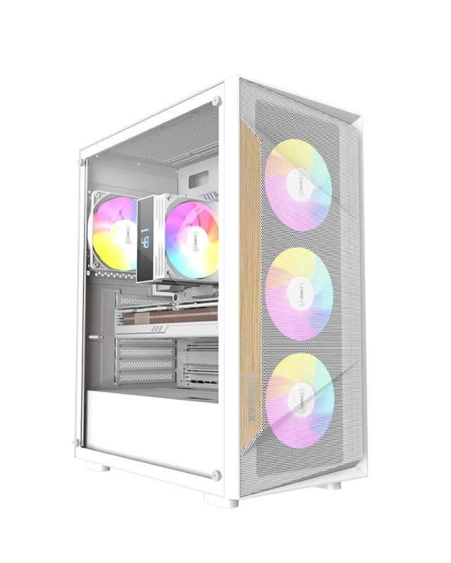 Kuciste Raidmax Vector V219 ARGB White, V219WF