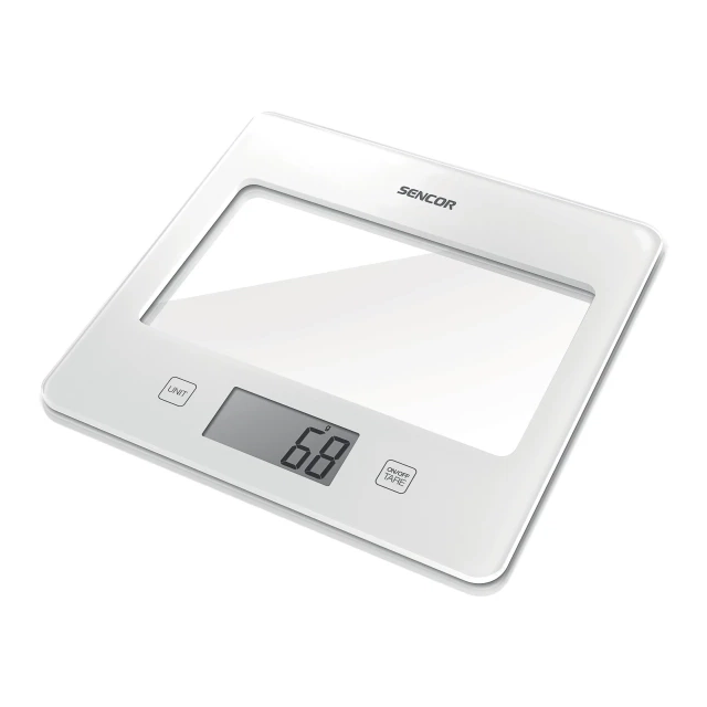 Kuhinjska vaga Sencor SKS 5030WH/bela/do 5 kg