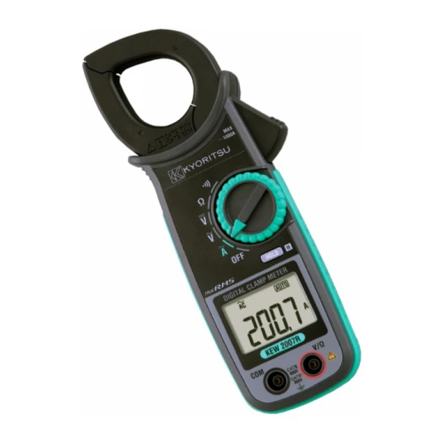 Kyoritsu Kew 2007R AC Digital Clamp Meter, True RMS, 400Hz