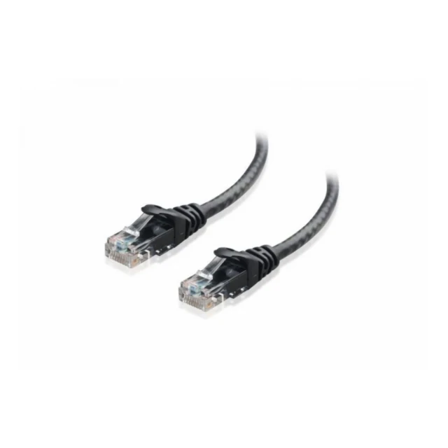 LAN UTP-Kabl E-Green UTP patch Cat6 0.5m crni