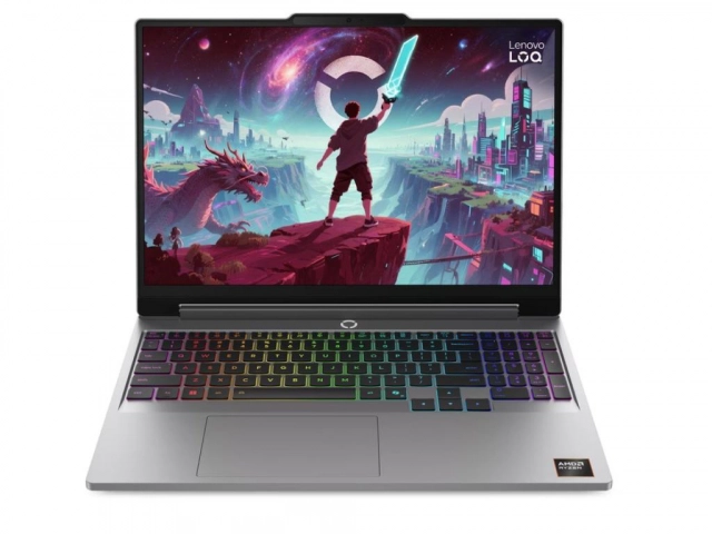 Laptop LENOVO LOQ 15AHP11 DOS/15.3" WUXGA/Ryzen 7-250/16GB/512GB/RTX5050/bklt srb/Siva