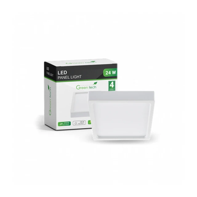 LED PANEL NAD KOC 24W 6500K GREEN TECH