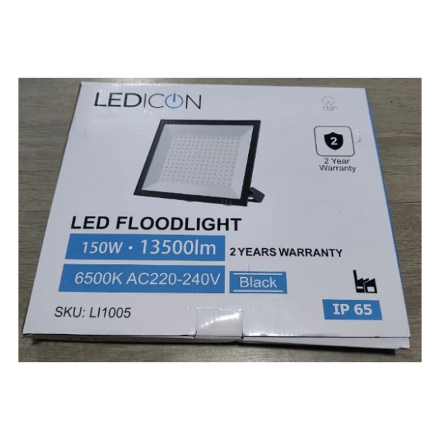 LED REFLEKTOR 150W 13500lm 6500K IP65