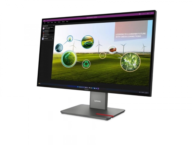 Lenovo MONITOR ThinkVision P27Q-40 27"/IPS/2560x1440/120Hz/4ms/Tilt,Swivel,Pivot,Heigh/3x USB-A,