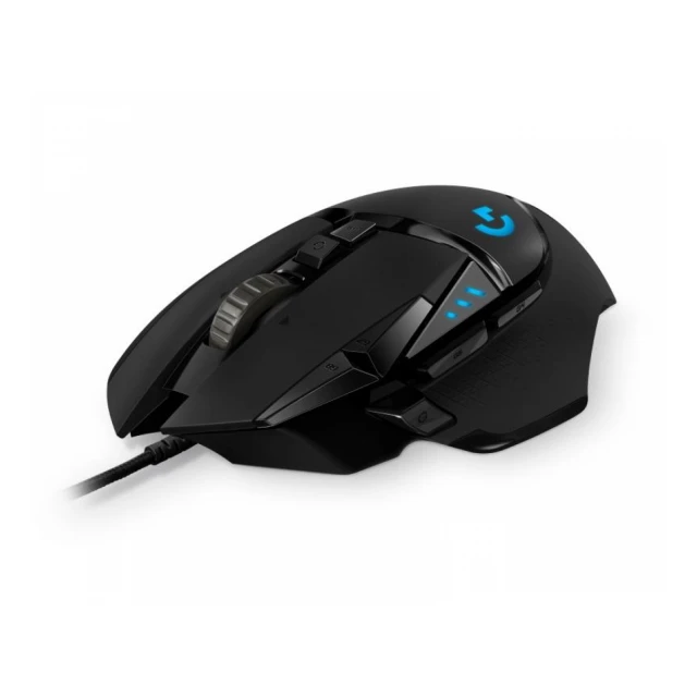 LOGITECH G502 HERO Gaming USB crni miš 