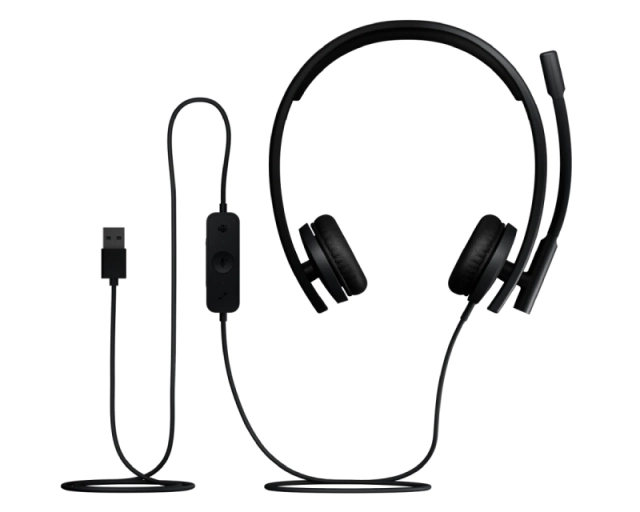 LOGITECH H570e Stereo (Teams Version) USB-A slušalice sa mikrofonom 