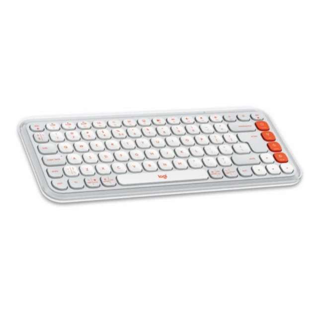 LOGITECH POP Icon Keys US tastatura bela 
