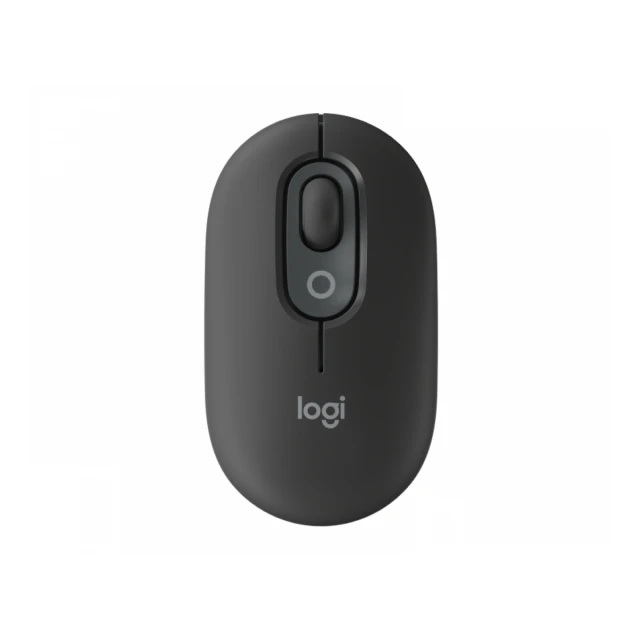 LOGITECH Pop Mouse with Emoji, graphite miš 