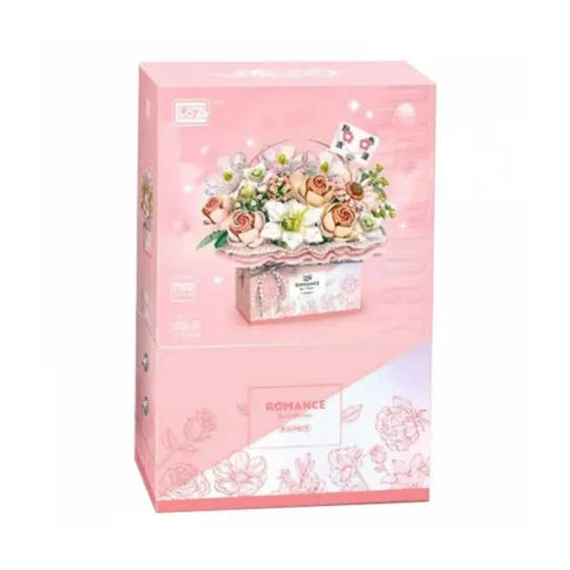 Loz - Flower Gift Box Pink