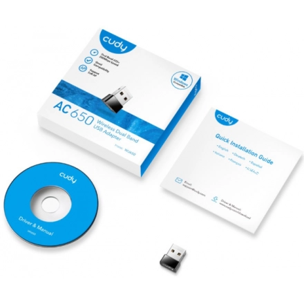 M. WIRELESS USB CUDY 2.4+5GHz WU650 AC650