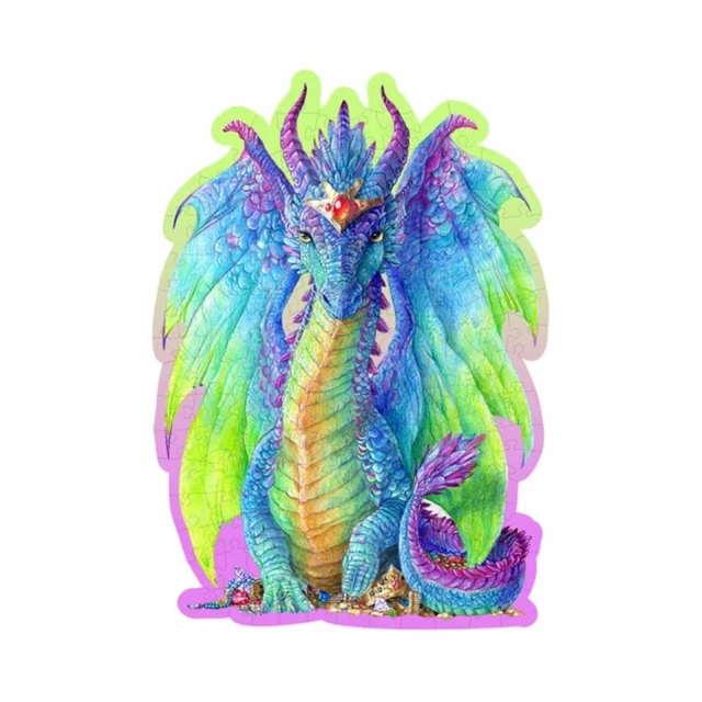 Magnificent Dragon Wooden Puzzle M (150 Pieces)