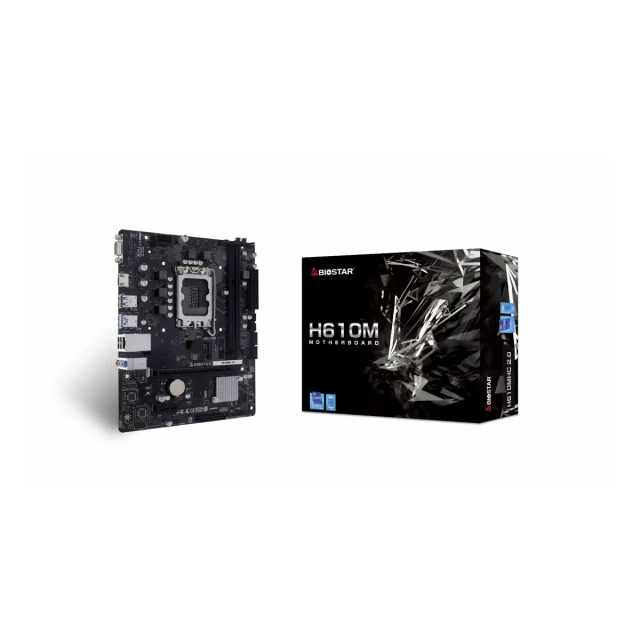 Matična ploča 1700 Biostar H610MHC 2.0  VGA/HDMI M.2