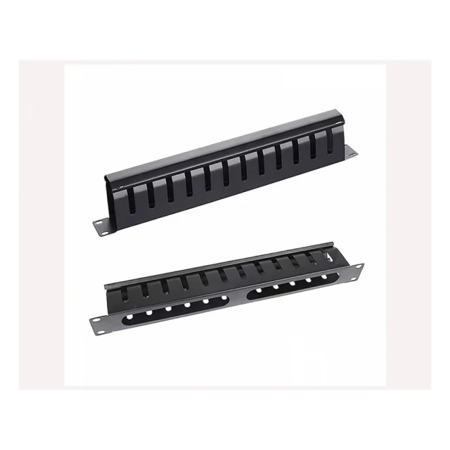 MAXPRO LINE Panel ranzirni 19 inča, kanalica, metalni, 1U 