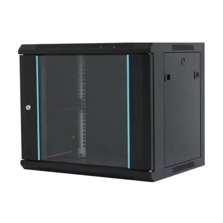 MAXPRO LINE Rack orman nazidni, 18U, 600x600, staklena vrata