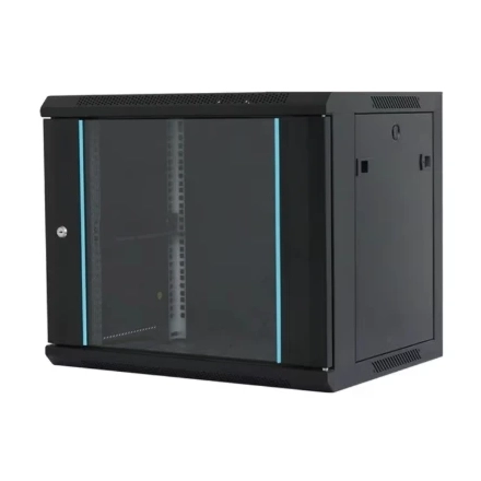 MAXPRO LINE Rack orman nazidni, 6U, 600x450, staklena vrata