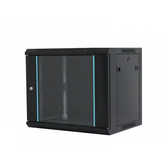 MAXPRO LINE Rack orman nazidni, 12U, 600x600, staklena vrata 