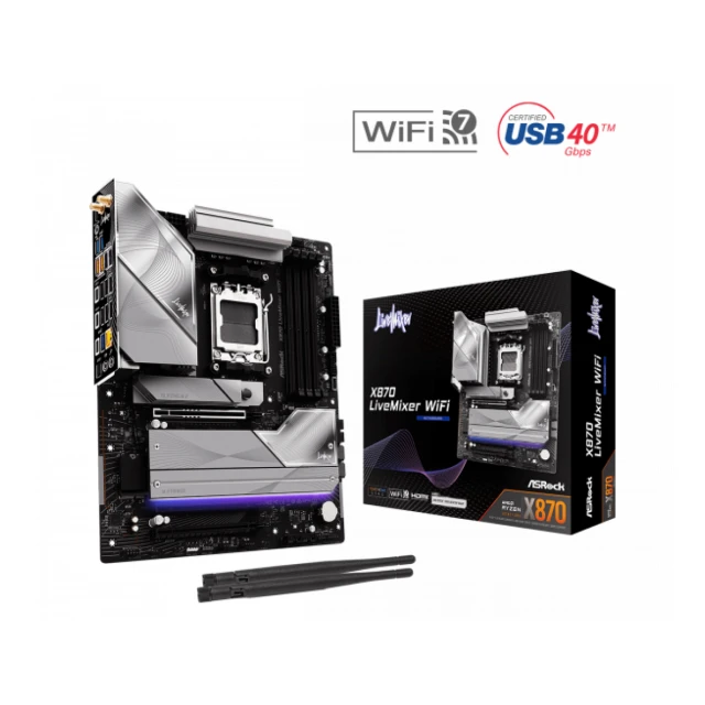 MB AM5 ASRock X870 LIVEMIXER WIFI