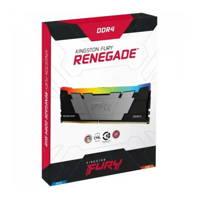 Memorija DDR4 128GB (4x32GB) 3600MHz Kingston Renegade KF436C18RB2AK4/128