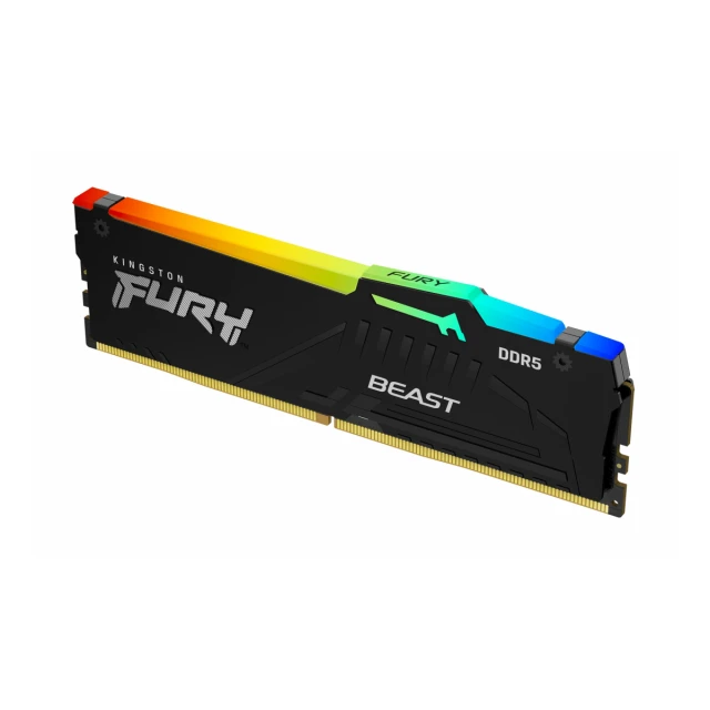 Memorija KINGSTON 16GB/DIMM/DDR5/5200MHz/CL40/FURY Beast RGB XMP