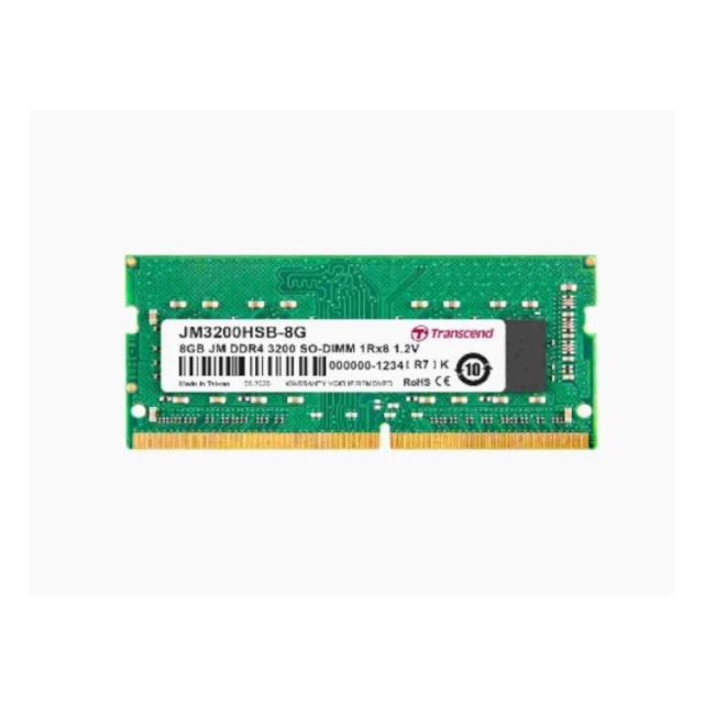 Memorija TRANSCEND 8GB/SODIMM/DDR4/3200MHz/CL22/crna