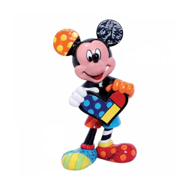Mickey Mouse with Heart Mini Figurine