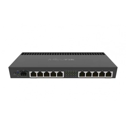 MikroTik Router BOARD RB4011iGS+RM, 228 × 120 × 30 mm,crna