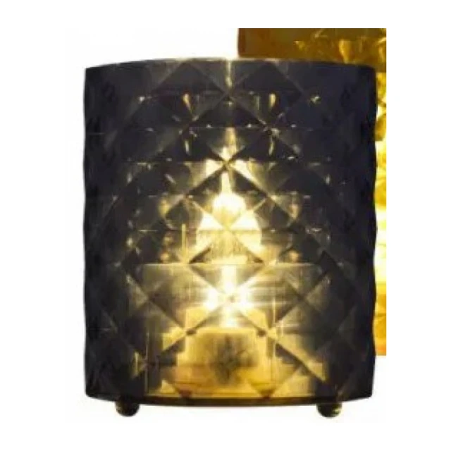 Mini LED svecnjak Sivi 60x70mm (cena je za 1kom)