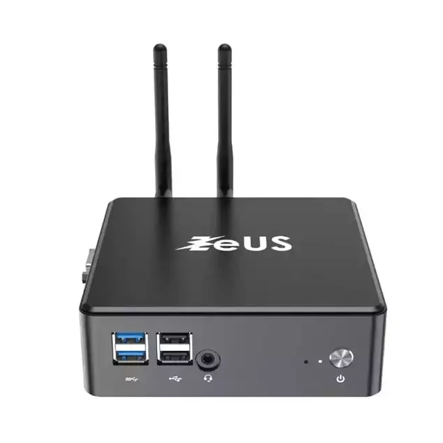 Mini PC Zeus MPI10-P24 Intel 6305 1.80 GHz/DDR4/LAN/Dual WiFi/BT/HDMI/DP/USB C/ext ANT Refubrished