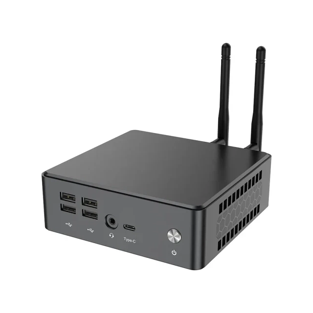 Mini PC Zeus MPI12- Intel i3-1220P 10C 4.4 GHz/DDR4/M.2/LAN/Dual WiFi/BT/HDMI/DP/Tip C power