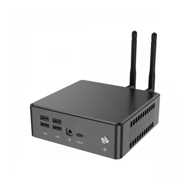 Mini PC Zeus MPI12 Intel i5-1235U 10C 4.4 GHz/DDR4 16GB/M.2 512GB/LAN/Dual WiFi/BT/HDMI/DP/USB C