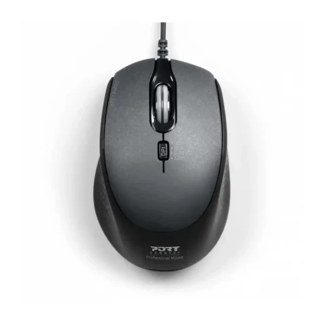 Miš Port Designs Office Pro Silent crni