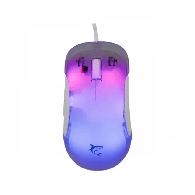 Miš White Shark MORDRED 12800DPI/7D/RGB/1000Hz Pooling/White