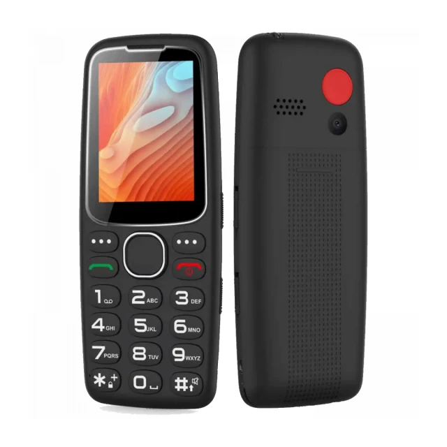 Mobilni telefon Meanit Senior 10 plus crni