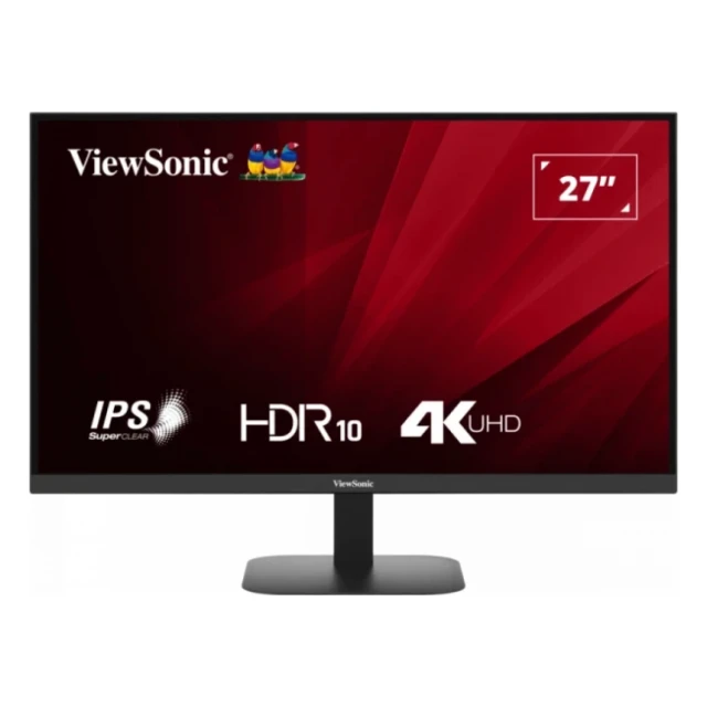 Monitor 27 Viewsonic VA2708-4K-HD 3840x2160/4K UHD/IPS/4ms/60Hz/2x HDMI/DP/HDR10