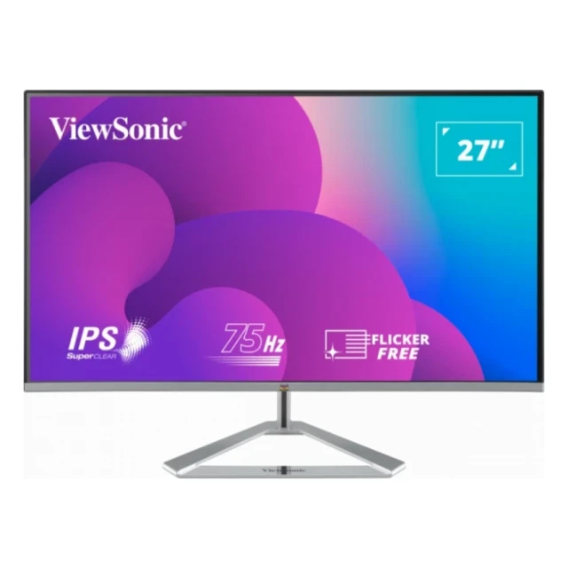 Monitor 27 ViewSonic VX2776-SMH 1920x1080/Full HD/4ms/IPS/75Hz/VGA/2xHDMI/Frameless/zvučnici