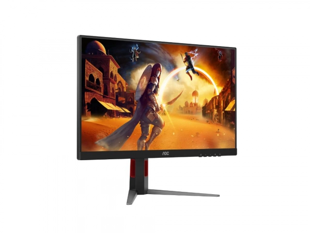 Monitor AOC 27G4HA 27"/IPS/1920x1080/200Hz/1ms GtG/HDMIx2,DP/Gsync/Pivot,visina/zvucnici/crna