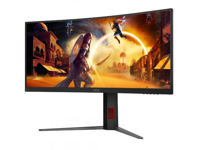 Monitor AOC CU34G4 34"/VA, zakrivljen/3440X1440/180/0,5 ms MPRT/HDMIX2,DP/Adaptive Sync/VESA/crna