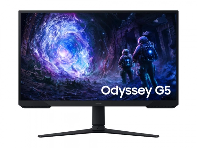 Monitor SAMSUNG LS27FG510EUXEN 27"/VA/2560x1440/180Hz/1ms MPRT/HDMIx2,DP/FreeSync/VESA/Pivot,Visina