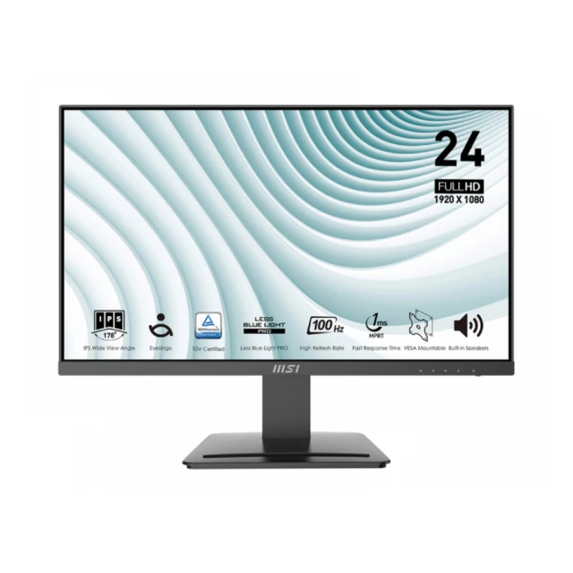 MSI 23.8 inča  PRO MP243X FHD 1920x1080 IPS 100Hz business monitor 
