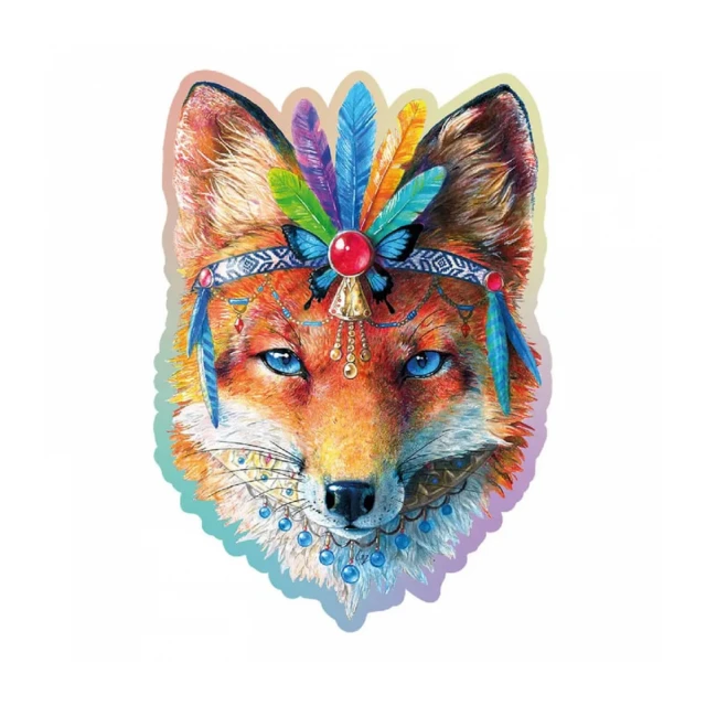 Mystic Fox Wooden Puzzle M (150 Pieces)