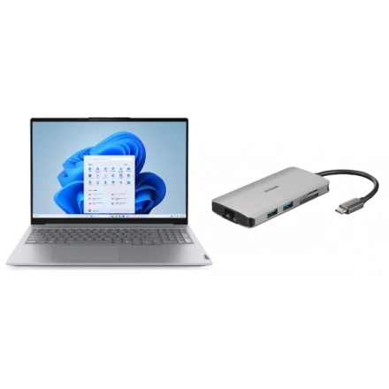 NB Lenovo ThinkBook 16 G8 U5-135H/16GB/M.2 512GB/16"/FP/BL/SR/3Y/21SK00FQYA+dock